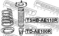 TSHB-AE110R - Osłona amortyzatora FEBEST /tył/ TOYOTA COROLLA 95-00