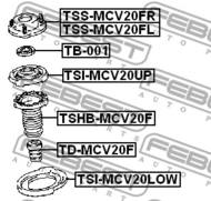 TSI-MCV20LOW - Talerz sprężyny FEBEST /dół/ TOYOTA CAMRY 96-01