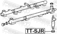 TT-SJR - Uszczelniacz wtryskiwacza FEBEST TOYOTA/SUBARU 1.6-2.0 98- (benzynowe)