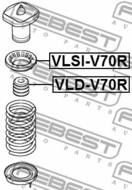 VLD-V70R - Odbój amortyzatora FEBEST /tył/ VOLVO S80 07-16