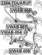 VWAB-008 - Tuleja wahacza FEBEST /przód dolny/ VAG Q7 06-15