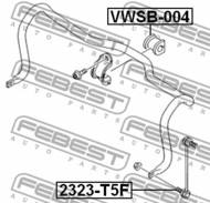 VWSB-004 - Poduszka stabilizatora FEBEST /przód/ 22 VAG TRANSPORTER/MULTIVAN T5 03-15