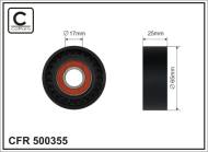 500355 CAF - Rolka napinacza CAFFARO /plastikowa/ 65x17x25 PSA 1.4-1.6HDI 09-