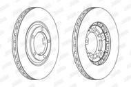 561580JC JUR - Tarcza hamulcowa JURID /przód/ 258X22 MITSUBISHI L300 86