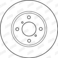 562124JC JUR - Tarcza hamulcowa JURID /przód/ 247X12 GM AGILA 00