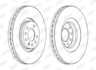 562423J JUR - Tarcza hamulcowa JURID /przód/ 321X28 GM ASTRA H 2.0T 05-10