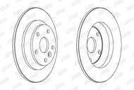 562536JC JUR - Tarcza hamulcowa JURID /tył/ 302X11 FORD MONDEO 07