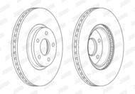 562624JC-1 JUR - Tarcza hamulcowa JURID /przód/ 300X28 FORD MONDEO IV 2.0CDTI 08