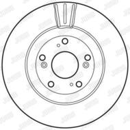 562807JC JUR - Tarcza hamulcowa JURID /przód/ HONDA CIVIC VIII 06-