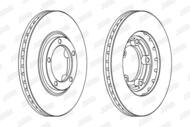 562846JC JUR - Tarcza hamulcowa JURID /przód/ 254x24 MITSUBISHI L200/L300