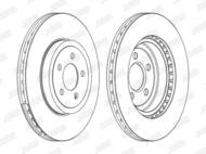 562868JC-1 JUR - Tarcza hamulcowa JURID /przód/ CHRYSLER 300 C 04-