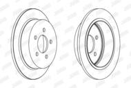 562880JC JUR - Tarcza hamulcowa JURID /tył/ 285X11 JEEP GRAND CHEROKEE 2.5 TD 95