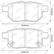 572591JC JUR - Klocki hamulcowe JURID /tył/ TOYOTA YARIS 1.0-1.8VVT