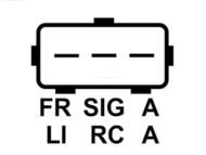 ARE5046 AS - Regulator napięcia AUTO STARTER 