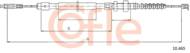 10.465 COF - Linka hamulca ręcznego COFLE PSA BX 82-93
