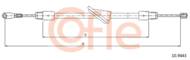 10.9443 COF - Linka hamulca ręcznego COFLE /przód/ DB W210/S210 95- (2613mm)