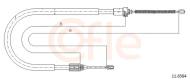 11.6584 COF - Linka hamulca ręcznego COFLE /tył L/ RENAULT CLIO 98- /bęben/