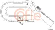 12.7202 COF - Linka sprzęgła COFLE FIAT