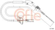 12.7203 COF - Linka sprzęgła COFLE FIAT