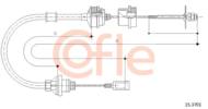 15.3701 COF - Linka sprzęgła COFLE FIAT