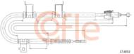 17.6052 COF - Linka hamulca ręcznego COFLE /tył L/ KIA CEED 06- tarcze /1673mm/