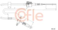 632.10 COF - Linka sprzęgła COFLE FIAT