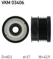 VKM03406 - Sprzęgło alternatora SKF SAAB