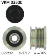 VKM03500 - Sprzęgło alternatora SKF OPEL