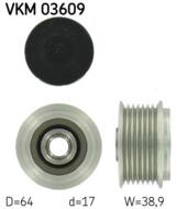 VKM03609 - Sprzęgło alternatora SKF NISSAN/OPEL/RENAULT