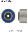 VKM23261 - Rolka prowadząca SKF PSA 2.7-3.0HDI 08-