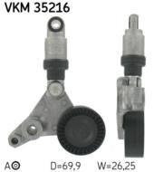 VKM35216 - Rolka napinająca SKF OPEL 3.0CDTi 03-