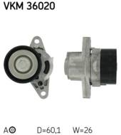 VKM36020 - Rolka paska w-klin.SKF /napinacz kpl/ /+AC/
