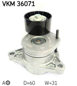 VKM36071 - Rolka paska w-klin.SKF RENAULT 2.2-2.5DCi