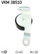 VKM38510 - Rolka paska w-klin.SKF SMART
