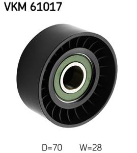 VKM61017 - Rolka paska w-klin.SKF TOYOTA 2.0-2.2 D4D