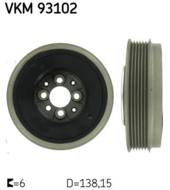 VKM93102 - Koło pasowe wału SKF VAG