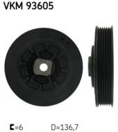 VKM93605 - Koło pasowe wału SKF 