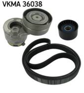 VKMA36038 - Zestaw paska w-klin.SKF OPEL