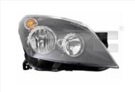 20-0389-05-2 - Reflektor OPEL ASTRA H 03-07 H1+H7 /prawy/