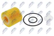 FOF-TY-025 - Filtr oleju NTY /zestaw/ TOYOTA AURIS 1.33 09- /z plastikowym noskiem w zestawie/