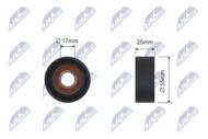 RNK-CT-009 - Rolka napinacza paska w-klin.NTY PSA BERLINGO/C3 I/C5/XSARA/XSARA PICASSO/FORD FIESTA V