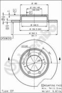 08.4504.10 - Tarcza hamulcowa BREMBO 