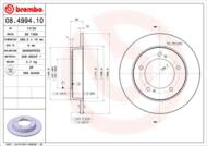 08.4994.10 - Tarcza hamulcowa BREMBO SUZUKI SAMURAI 88-00