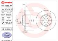 08.5086.11 - Tarcza hamulcowa BREMBO FIAT BRAVA.BRAVO.MAREA