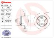 08.5352.10 - Tarcza hamulcowa BREMBO /tył/ PSA 224x9