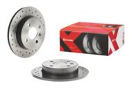 08.7626.1X - Tarcza hamulcowa BREMBO /tył/ OPEL ASTRA G 98-