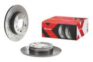 08.7627.1X - Tarcza hamulcowa BREMBO /tył/ OPEL ASTRA G 98-