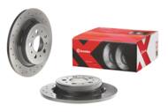 08.7765.1X - Tarcza hamulcowa BREMBO /tył/ VOLVO S60 00-09