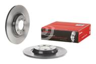 08.8682.21 - Tarcza hamulcowa BREMBO /tył/ PSA 308 1.6 THP 10-