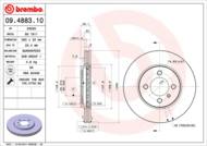 09.4883.10 - Tarcza hamulcowa BREMBO 260x22 /przód/ E30BMW